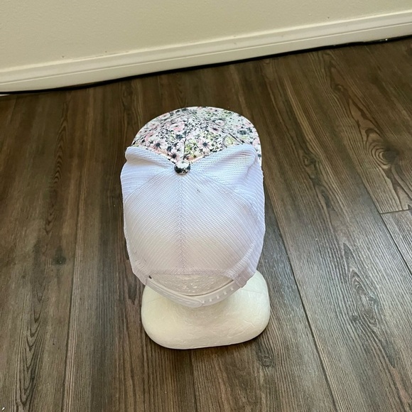 Volcom  Floral Hat - Pink and White - Picture 5 of 11